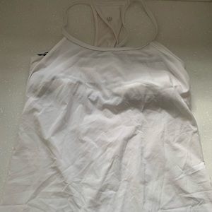 Lululemon Tank with Flow Y Bra Built-In, 8